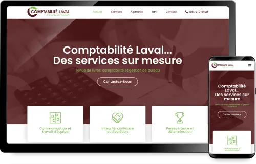comptabilité Laval caroline caissié