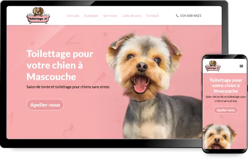 toilettage Mascouche bain lavage